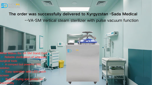 Sada Medical successfully delivered a vertical sterilizer to Kyrgyzstan