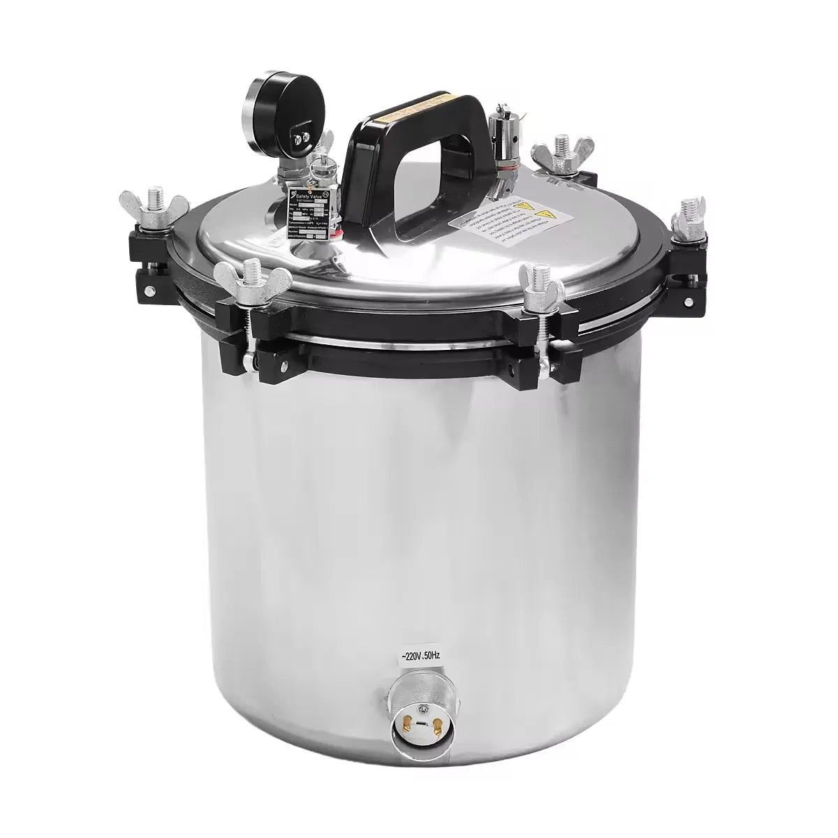 SD-280C Portable Autoclave | Coal & Electric Dual-Use Pressure Steam Sterilizer (18L/24L)