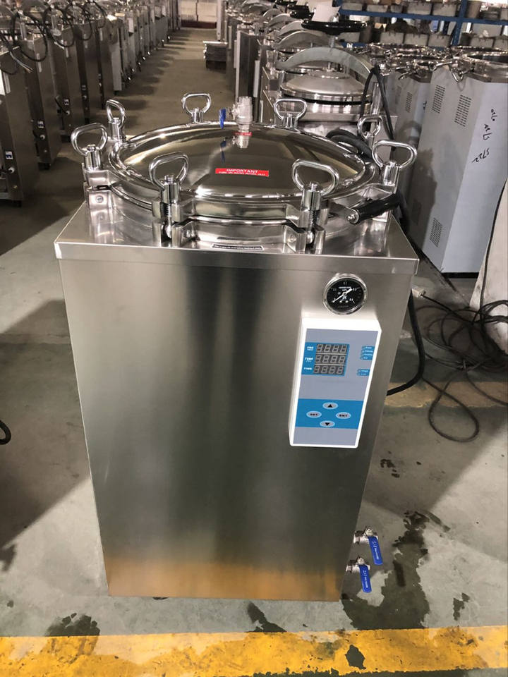 Vertical High Pressure Steam Sterilizer