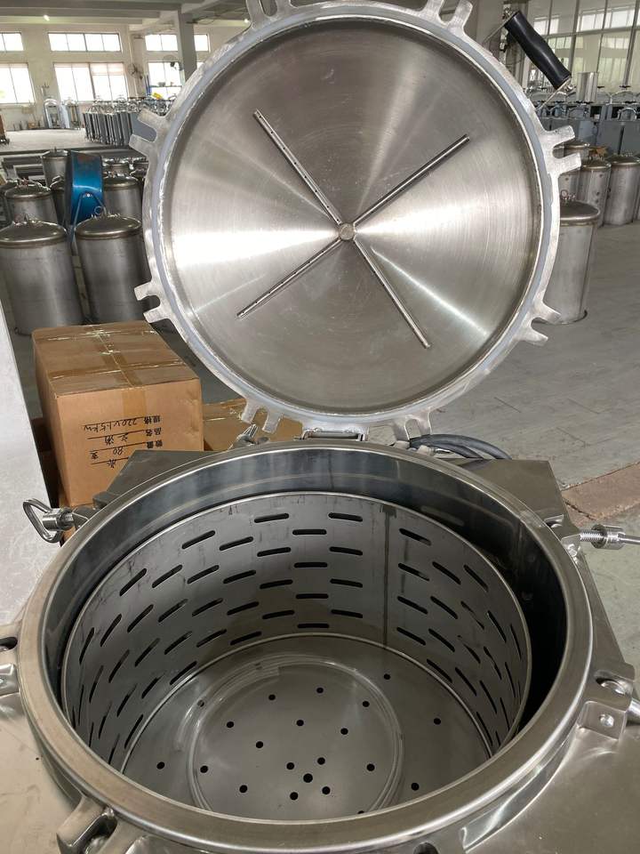 Vertical High Pressure Steam Sterilizer