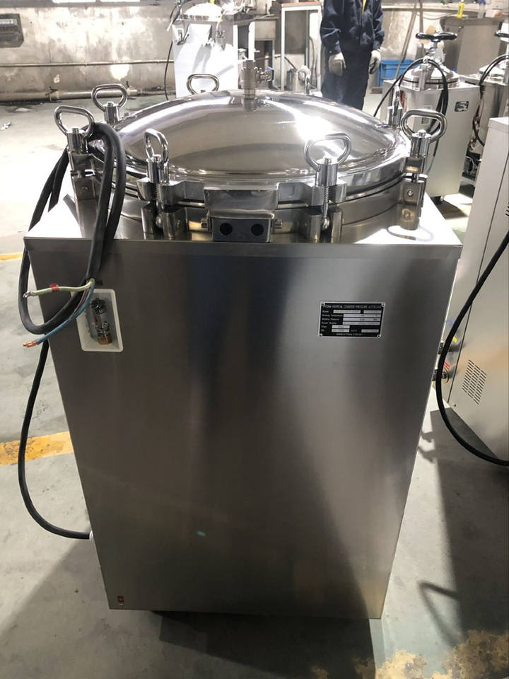 Vertical High Pressure Steam Sterilizer