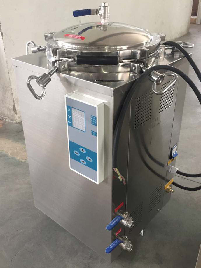 Vertical High Pressure Steam Sterilizer
