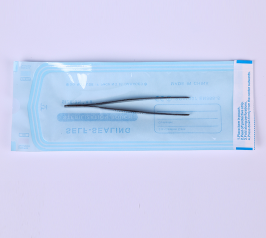 Customized Self Sealing Sterilization Pouches with Fold for Beauty Salon