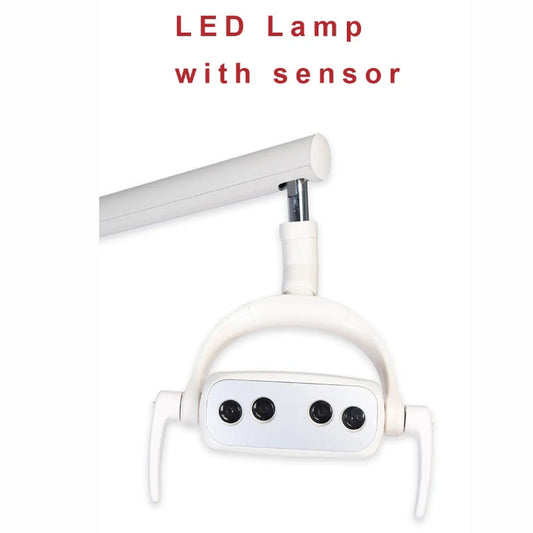 Affordable Sada Medical Dental Chair Unit - Comfortable, Stylish Design with LED Sensor Light & Ceramic Spittoon