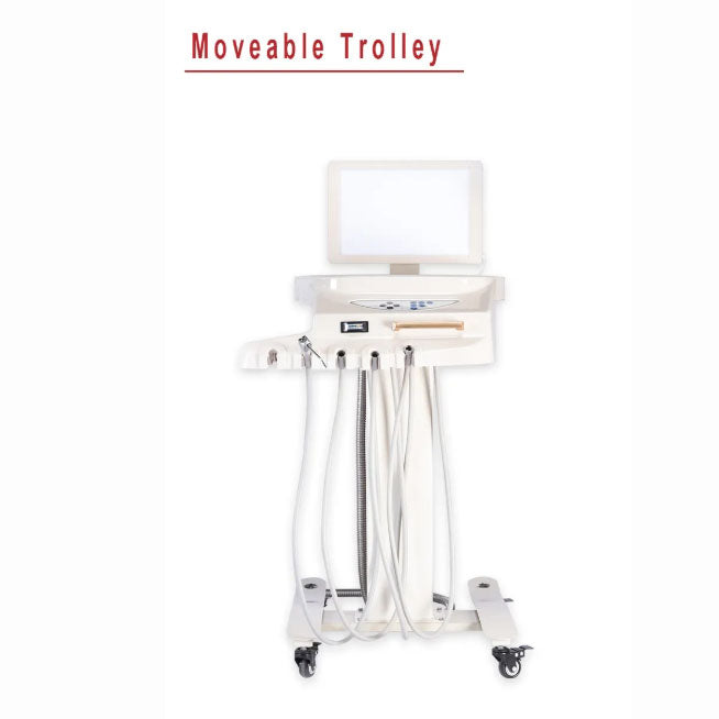 Affordable Sada Medical Dental Chair Unit - Comfortable, Stylish Design with LED Sensor Light & Ceramic Spittoon