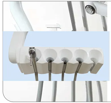 Sada Medical Dental chair unit low price beautiful and comfortable chair LED sensor light ceramic spittoon