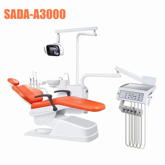 Multi-Functional Electric Dental Chair with LED reflective oral lamp for Clinic Hospital Dental Equipment