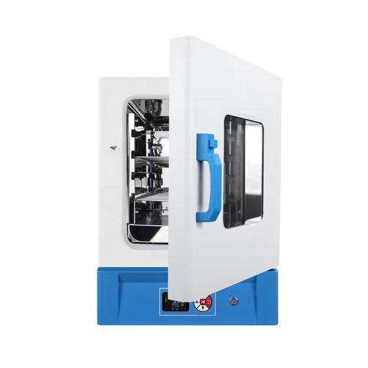 The internal structure of the hot air drying oven is made of stainless steel