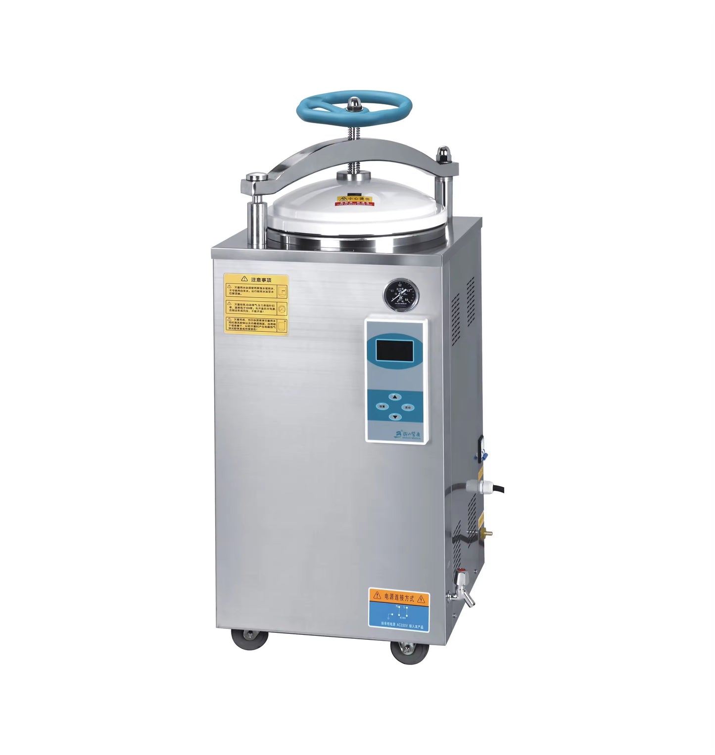 Digital Display Vertical Autoclave Machine Pressure Steam Sterilizer VA-SD