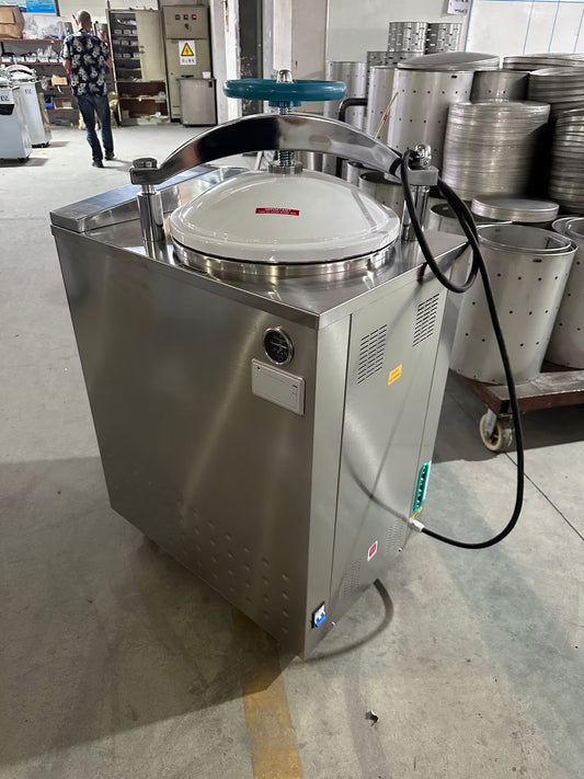 Delivered order to clinic in Trinidad and Tobago – vertical pulse vacuum autoclave