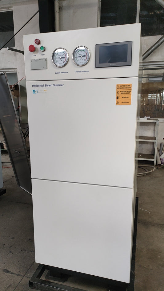 Delivered order to Uganda-HA-BW200L pulse vacuum horizontal autoclave 1set