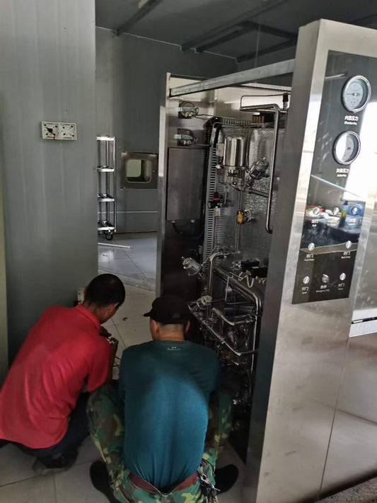 360L Pulse Vacuum PLC control touch Sterilizer installation