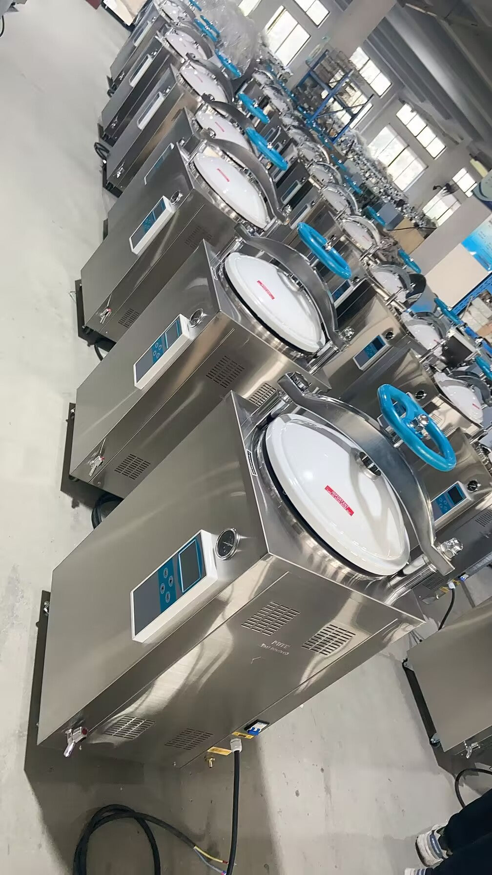 Delivering Reliable Sterilization Solutions: How SADA Medical Helped a Kyrgyzstan Client with 7 Digital Display Vertical Autoclaves"