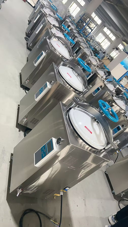 Delivering Reliable Sterilization Solutions: How SADA Medical Helped a Kyrgyzstan Client with 7 Digital Display Vertical Autoclaves"