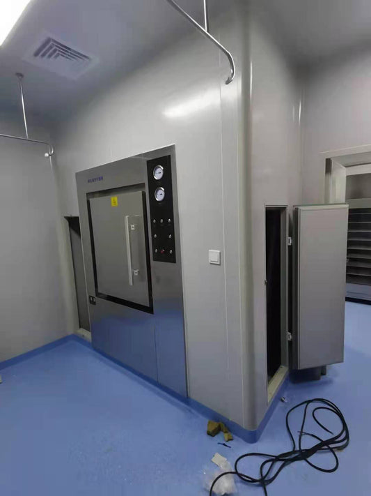 HA-BVD 800L large capacity pulse steam sterilizer, installation finished.