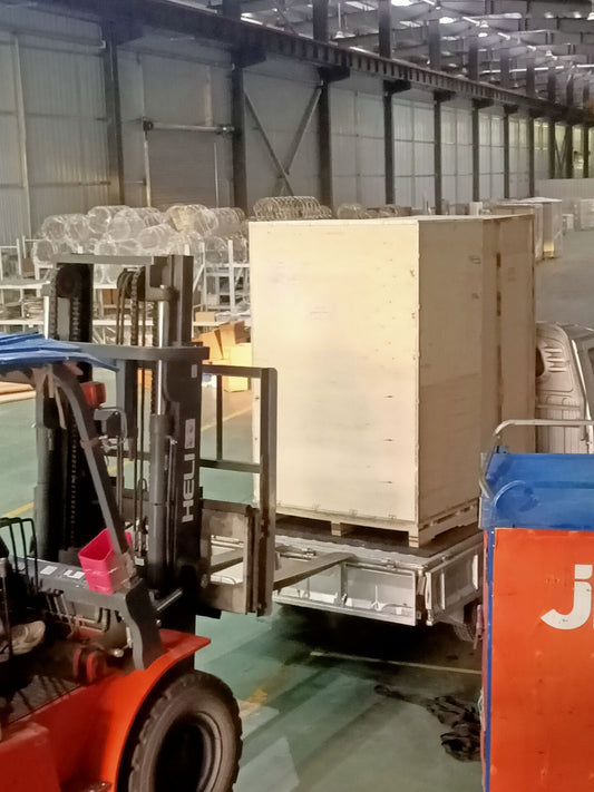 1set 130L cassette solution palsma sterilizer delivery to Mongolia Customer