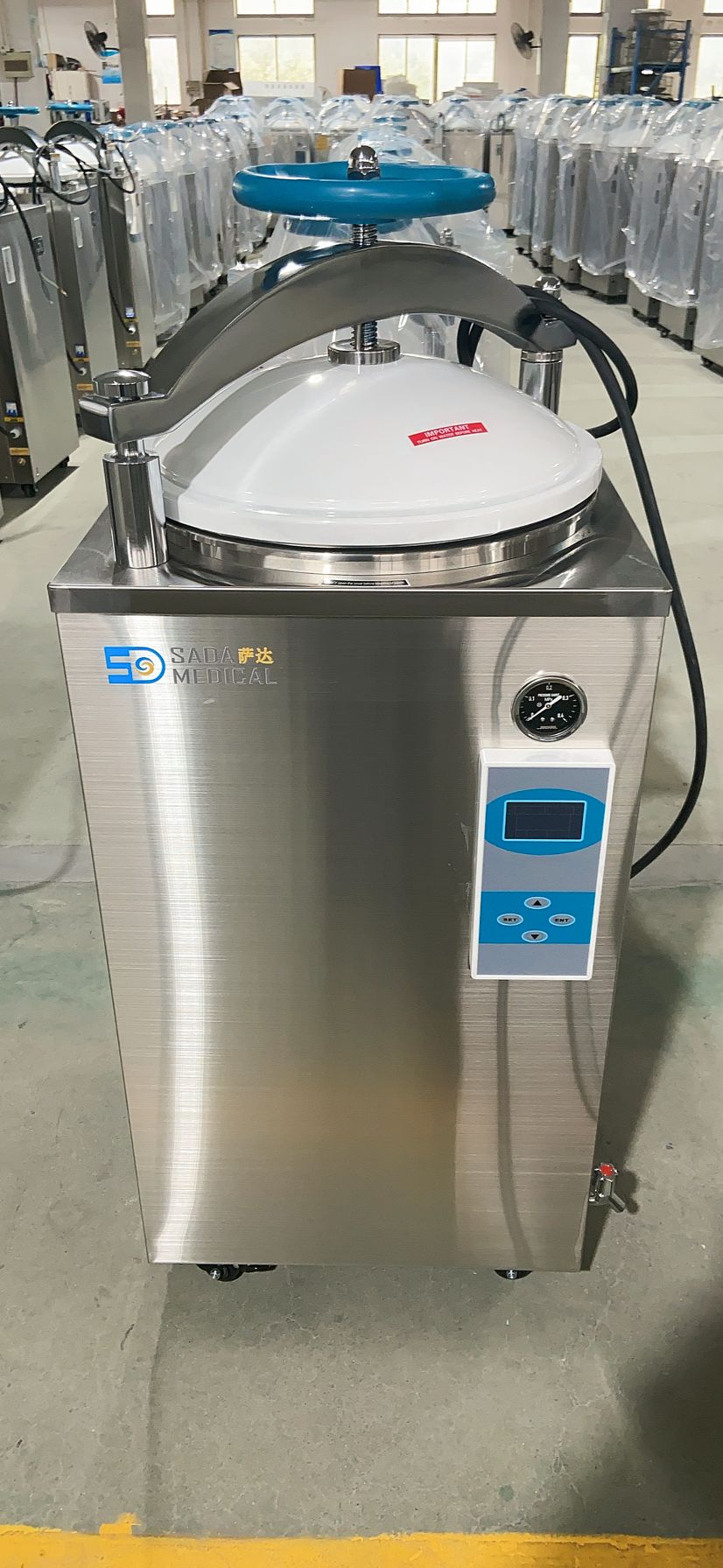 Autoclaves were sent to Kyrgyzstan