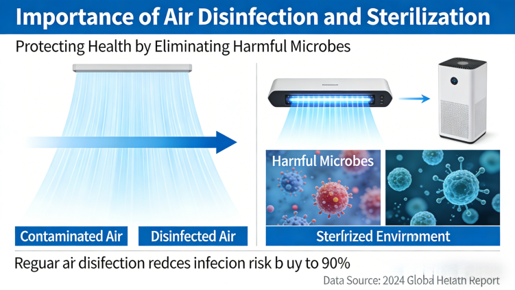 The Importance of Air Disinfection: A Crucial Step for Clean and Safe Environments