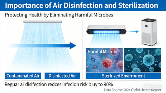 The Importance of Air Disinfection: A Crucial Step for Clean and Safe Environments