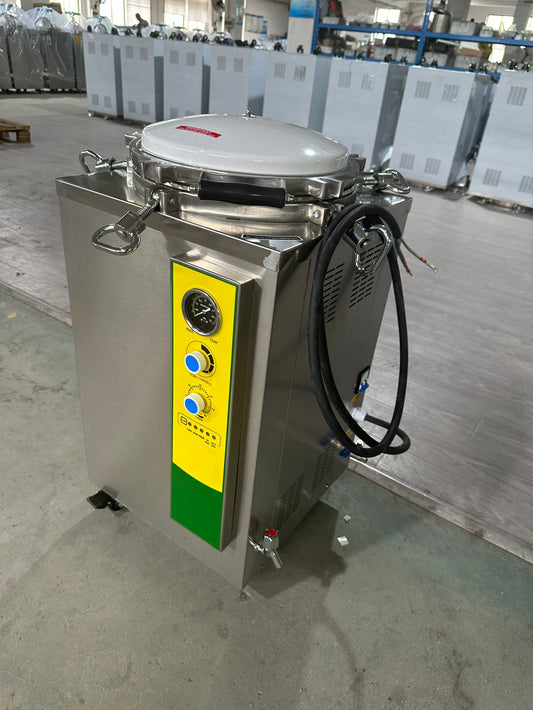 Delivered order to Philippines for 2 sets vertical autoclave digital display vertical autoclave