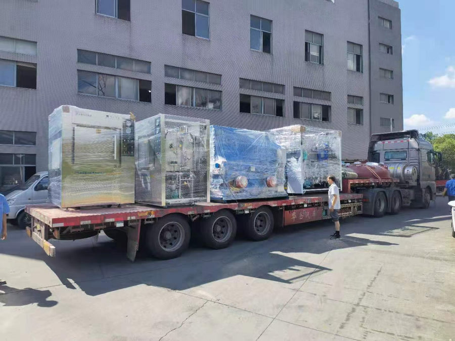 Double doors pulse vacuum autoclaves loading
