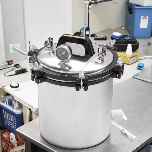 SD-280C Portable Autoclave | Coal & Electric Dual-Use Pressure Steam Sterilizer (18L/24L)