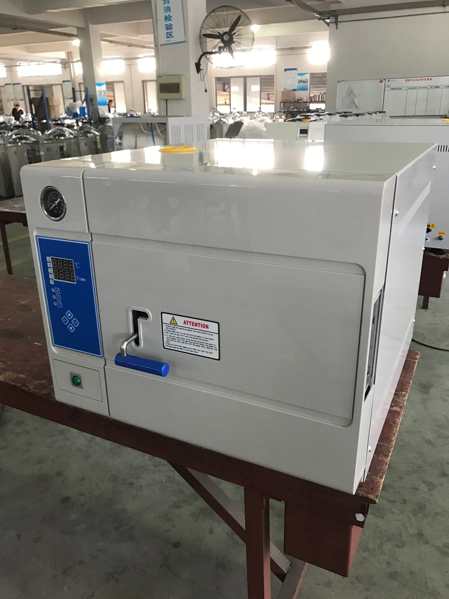35L 50L TS-CD Steam-Water Inner Circulation System Table Top Steam Sterilizer