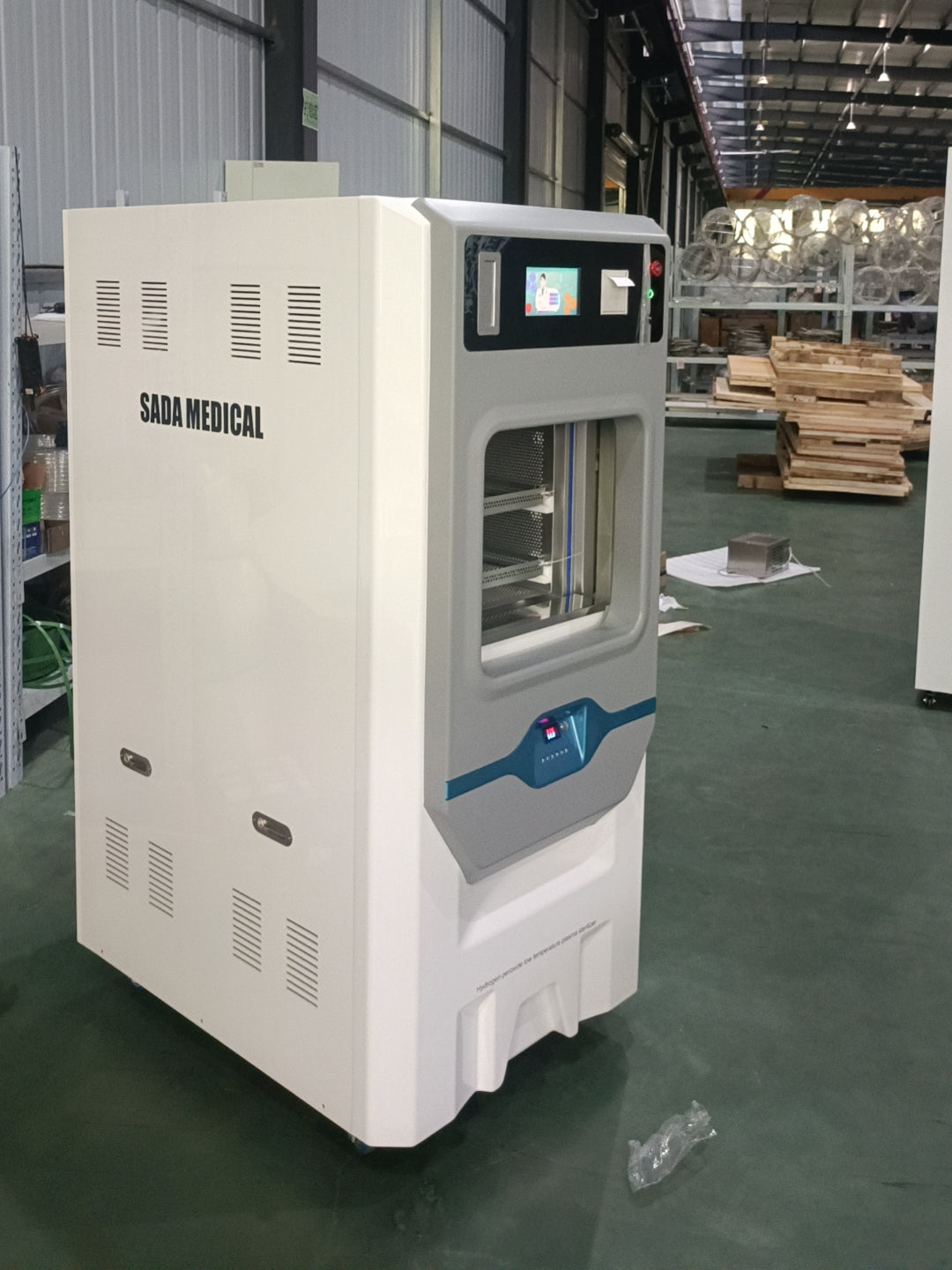 Esterilizador de plasma de casete completamente automático de 130 litros