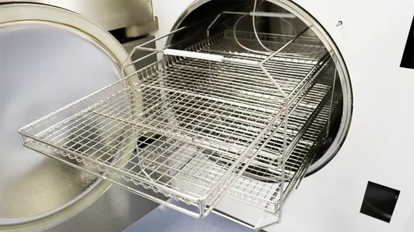 New Design 60L/80L Dental Pressure Autoclave Steam Sterilizer – High Efficiency, Durable, and Safe Sterilization for Medical and Dental Clinics