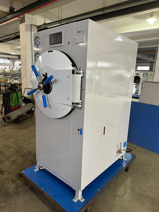 Autoclave horizontal al vacío 100L 150L 200L 300L HA-BAV