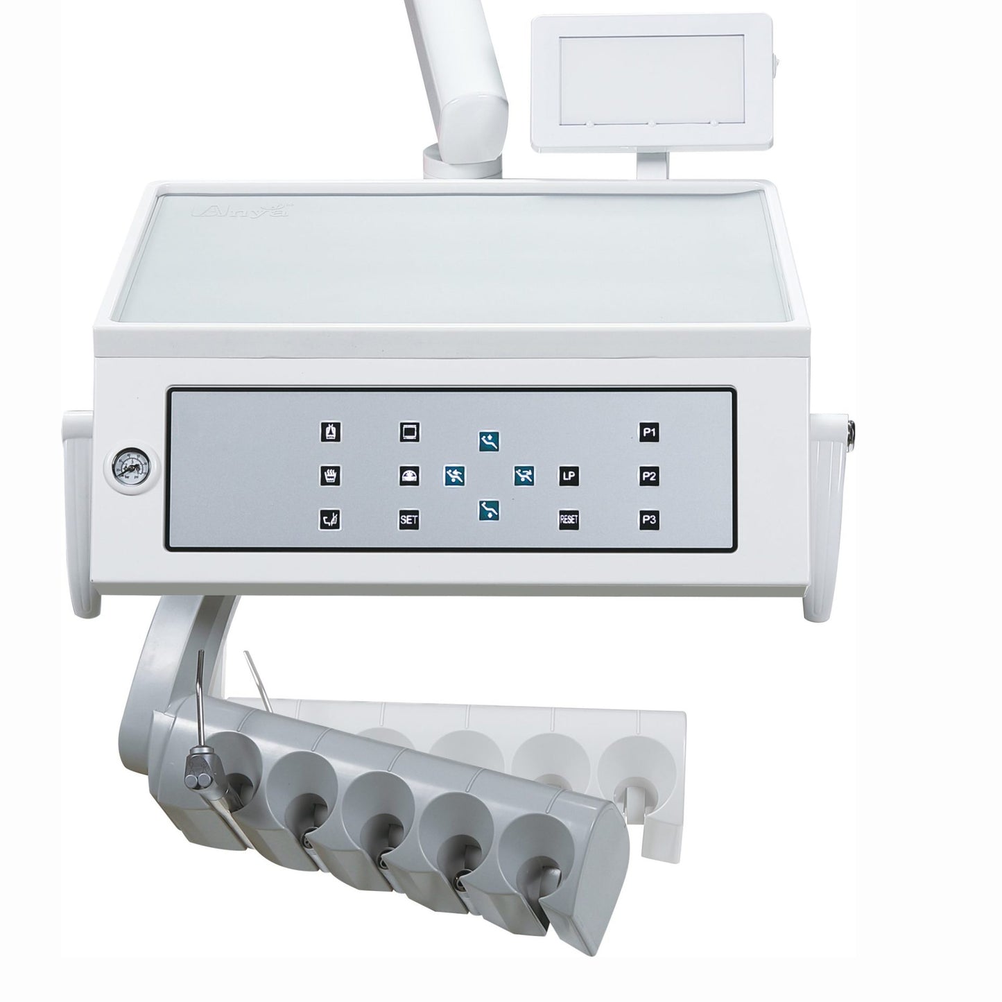 Multi-Functional Electric Dental Chair with LED reflective oral lamp for Clinic Hospital Dental Equipment