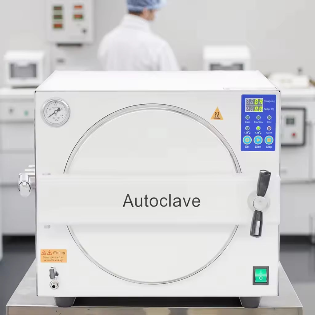 Esterilizador a vapor de mesa económico para laboratorio