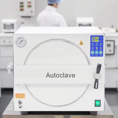 Esterilizador a vapor de mesa económico para laboratorio