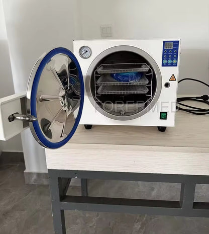 Esterilizador a vapor de mesa económico para laboratorio