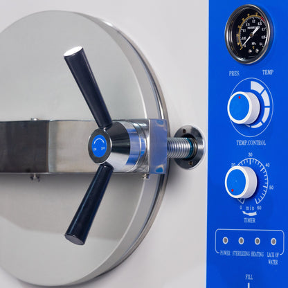Sada Medical TS-AJ Table Top Steam Dental Autoclave – 20L / 24L | Clean, Rapid Sterilization with No Steam Discharge