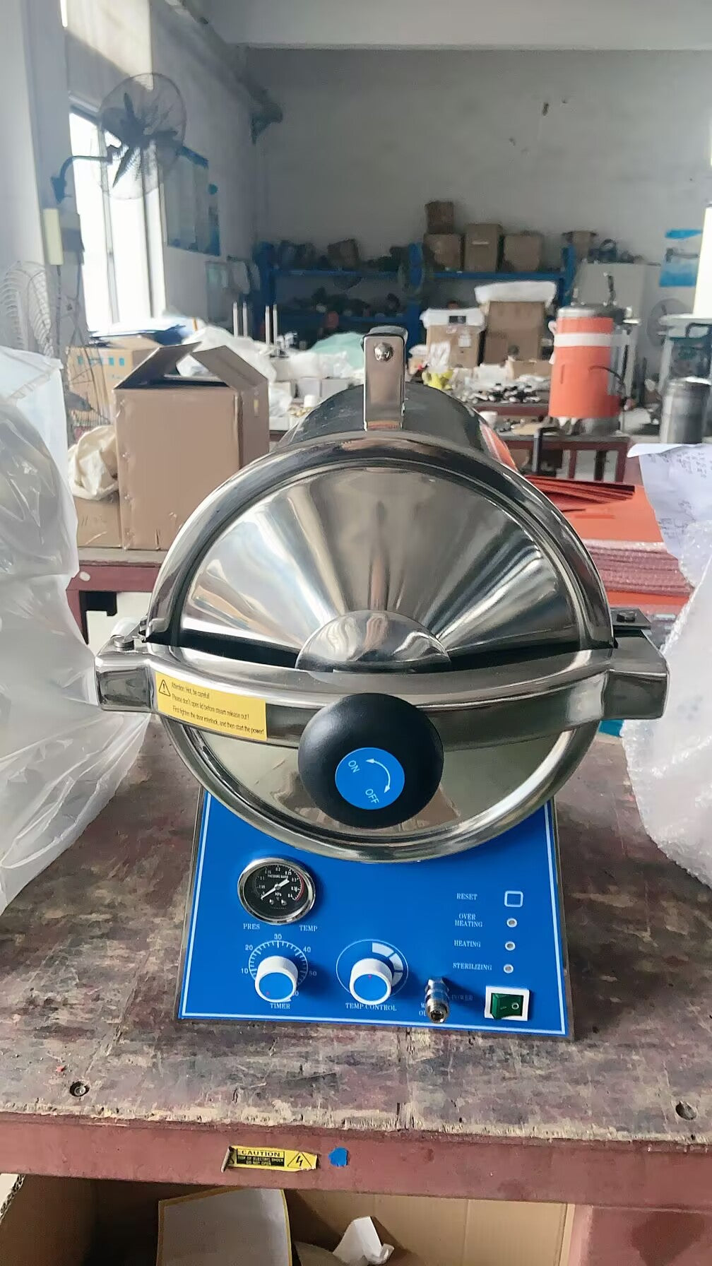 Esterilizador de vapor dental de sobremesa para autoclave médico TS-B