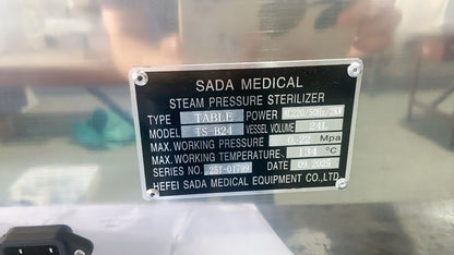Esterilizador de vapor dental de sobremesa para autoclave médico TS-B