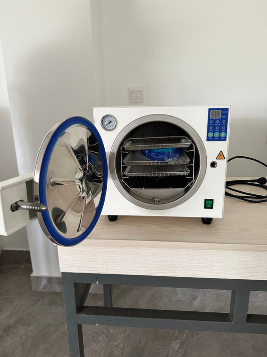 Esterilizador a vapor de mesa económico para laboratorio