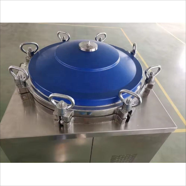 Esterilizador a vapor vertical con pantalla de perno automático VA-FB a la venta