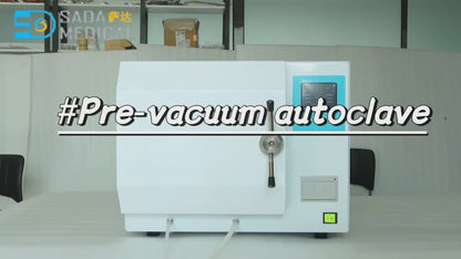 Class B Tabletop Autoclave 18L & 23L – Pre‑Vacuum Dental Steam Sterilizer with Printer & USB