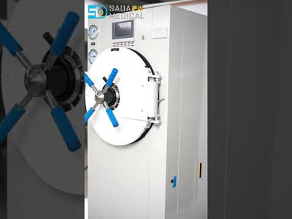 HA-BAV Series Vacuum Horizontal Autoclave – 100L / 150L / 200L / 300L High Pressure Steam Sterilizer with Touch Screen & Printer for Hospital CSSD