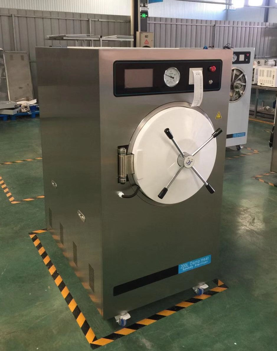 Autoclave de vapor al vacío avanzado de 100 litros para hospitales