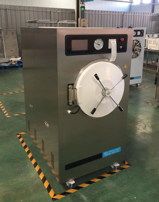 Control PLC de autoclave de vapor de vacío grande de 200 litros