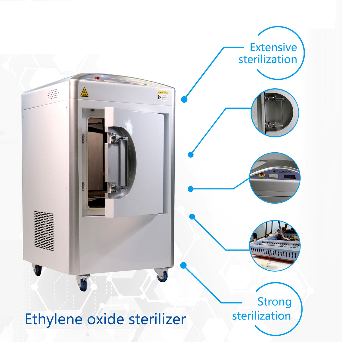 Esterization Machine EO Sterilization Equipment CSSD Medical Ethylene Oxide Disinfecting St ...