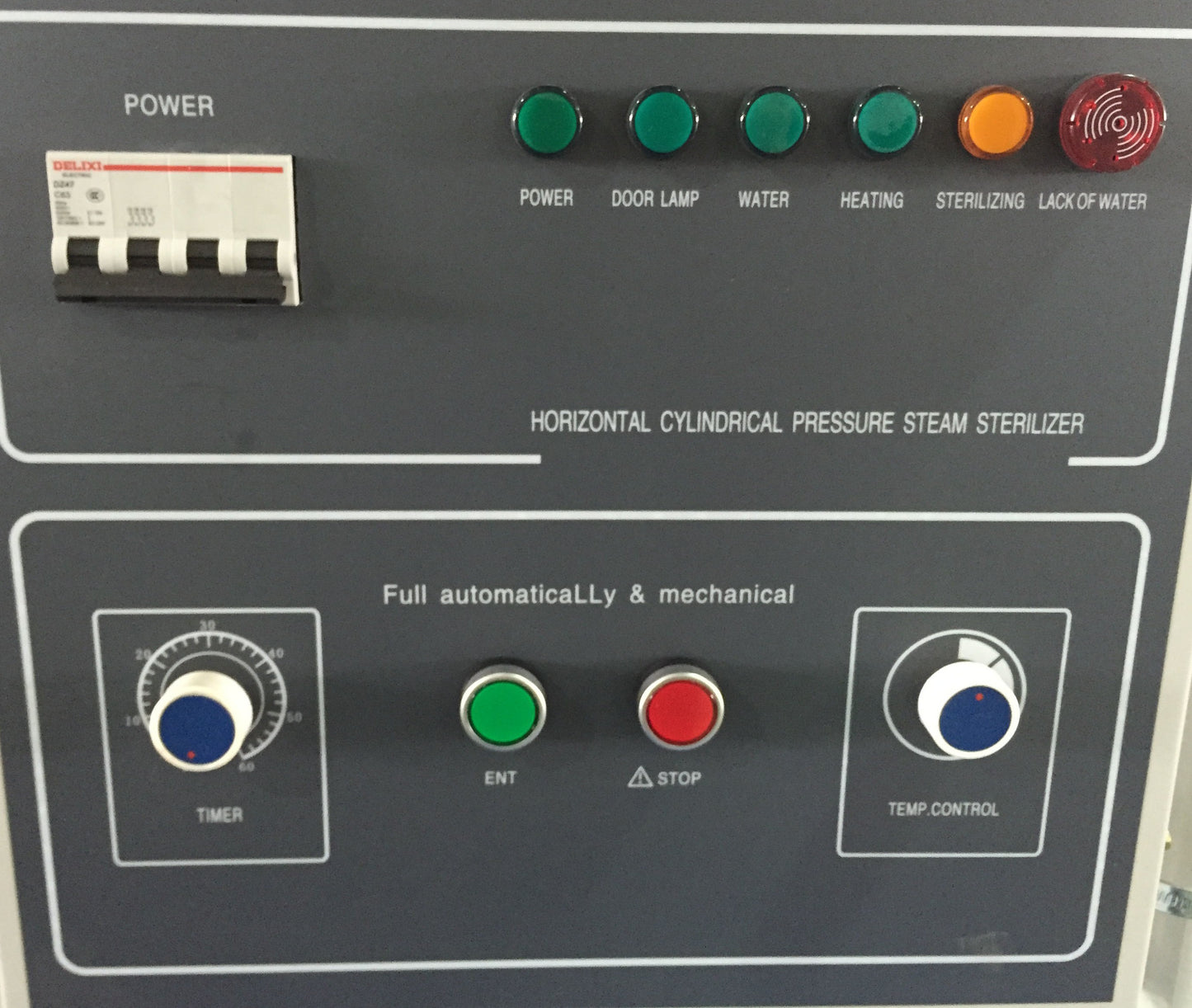 Autoclave de vapor cilíndrico horizontal HA-BC