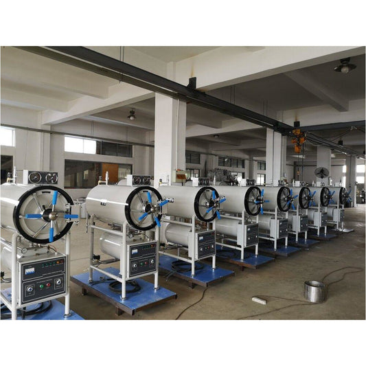 Autoclave de vapor cilíndrico horizontal HA-BC