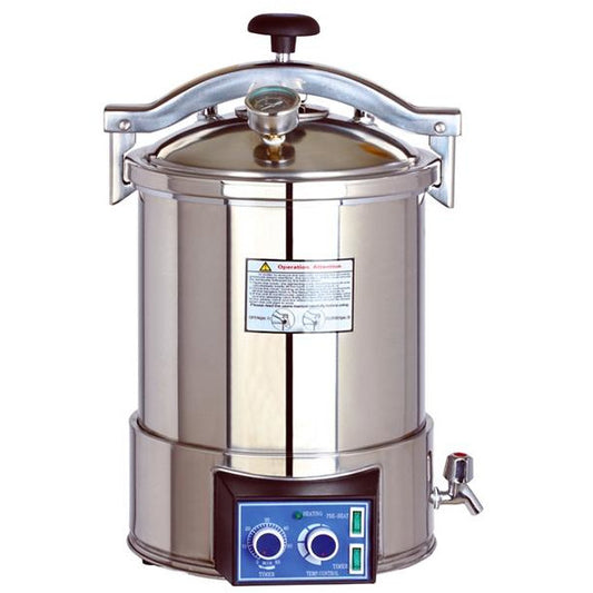 Esterilizador de vapor a presión de sobremesa con autoclave portátil PA-NJ