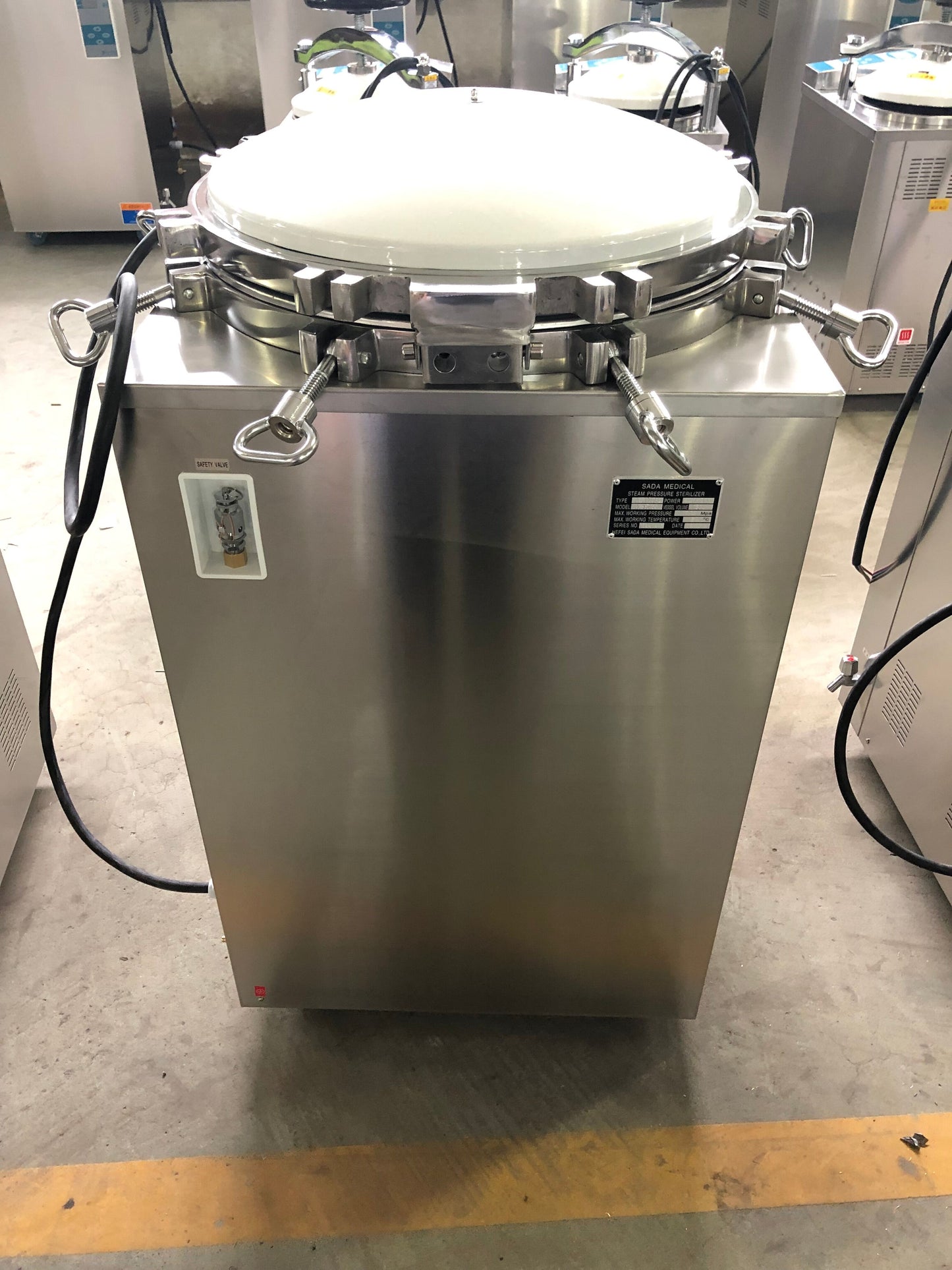 Vertical Autoclave Pressure Steam Sterilizer Top Loading VA-FD