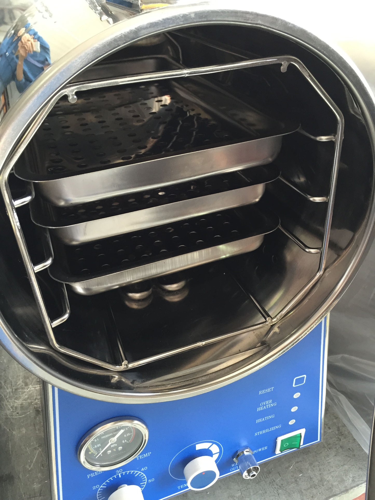 Esterilizador de vapor dental de sobremesa para autoclave médico TS-B