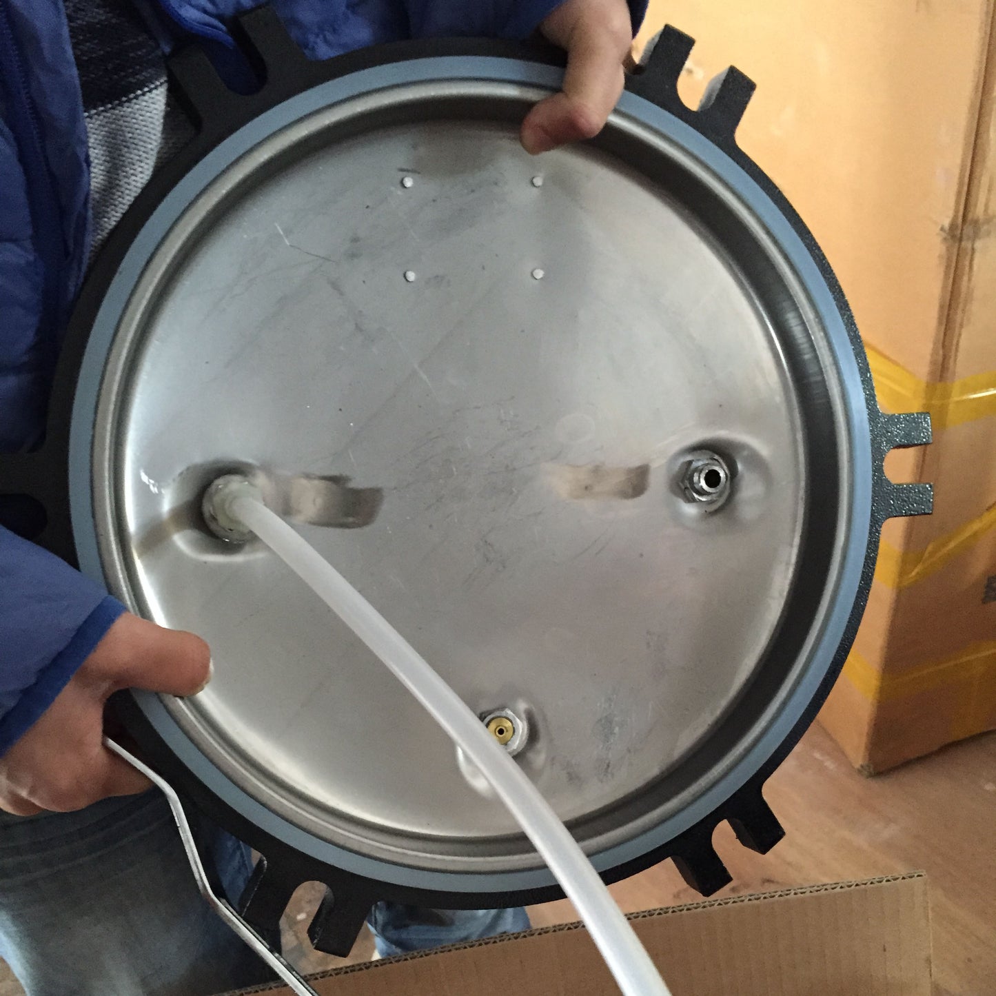 Autoclave portátil Serilizador de vapor eléctrico o calefacción de GLP para laboratorio